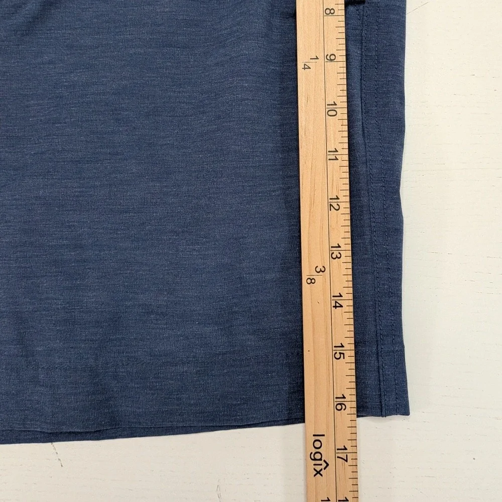 Faherty All Day Shorts 2.0 Mens 30 Blue 7in Hybrid Swim Stretch